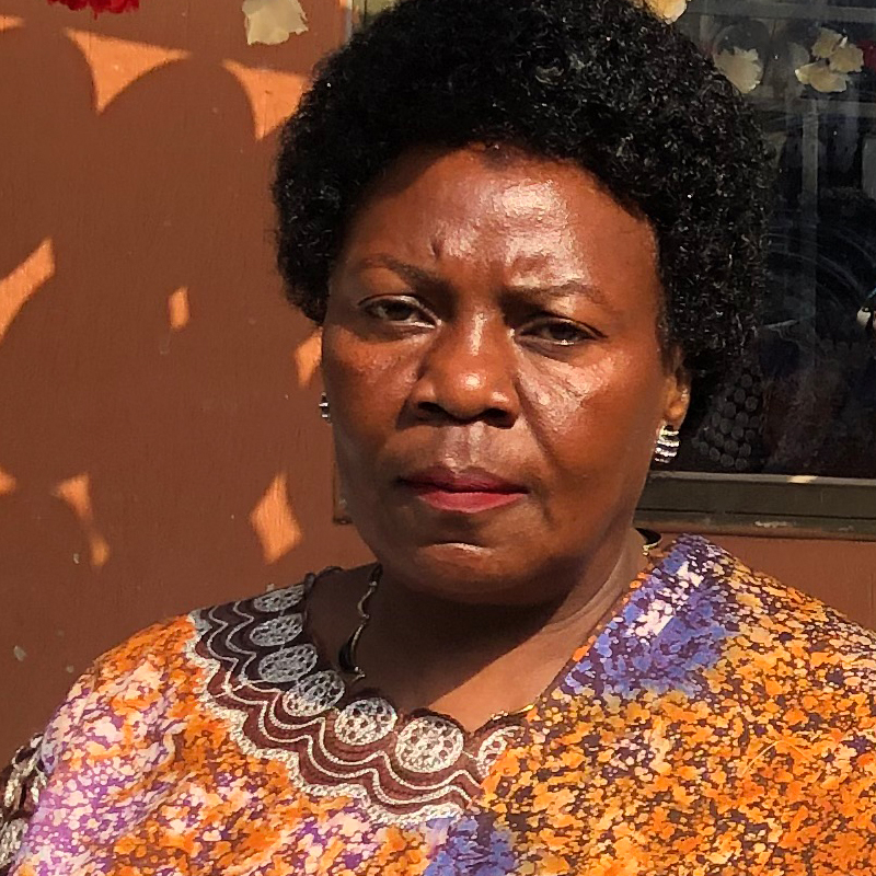 Dr. Rehemah Nyanzi, efiug Chairperson