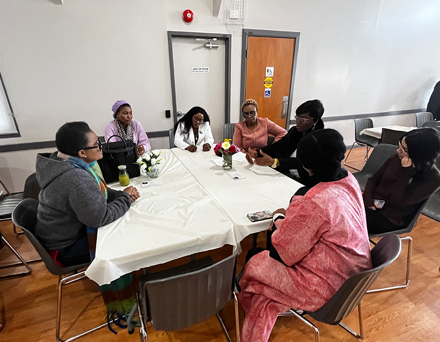 Women at the table