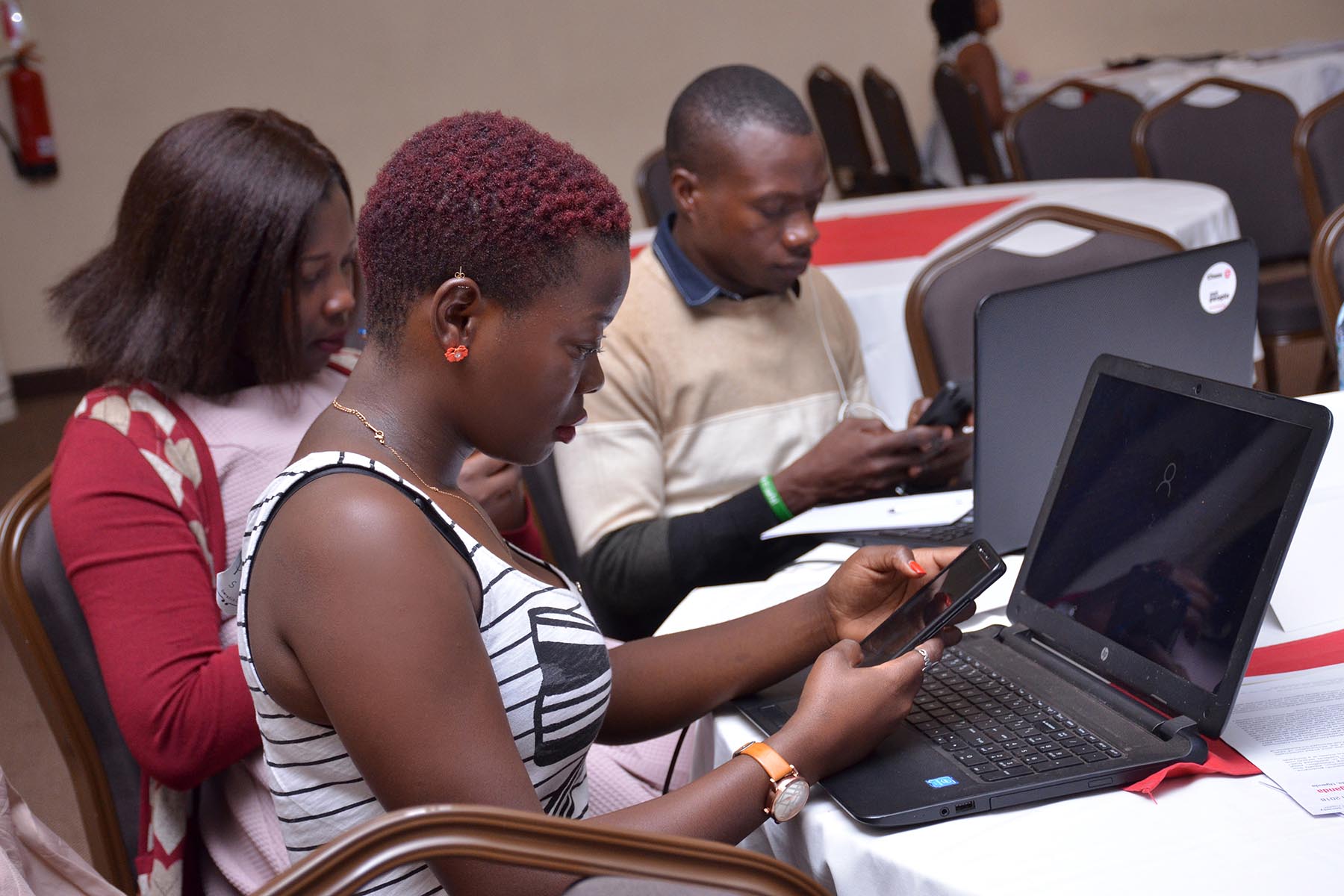 efiug Women at a Tech Training